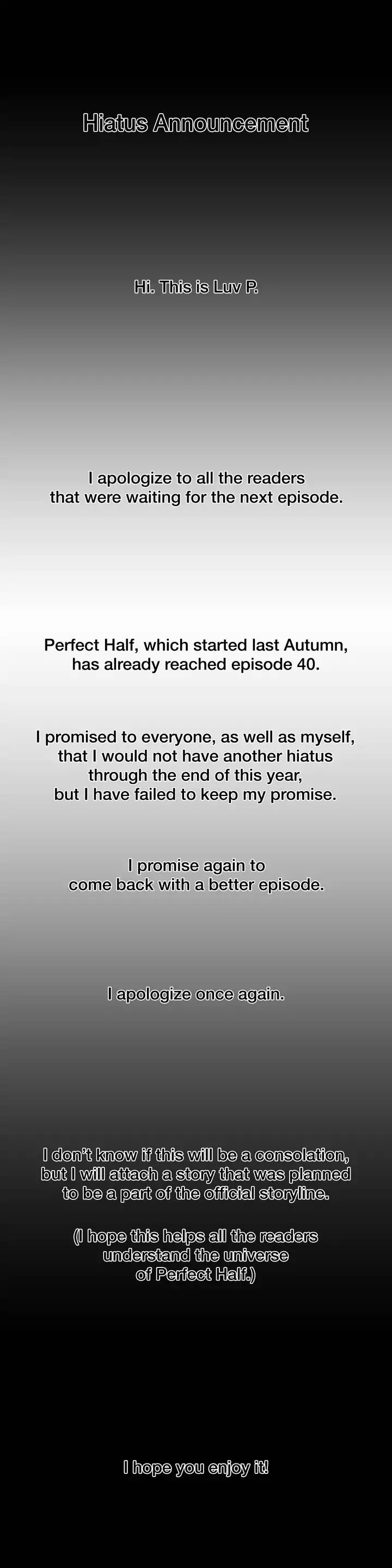 Perfect Half Chapter 40.5 Page 1