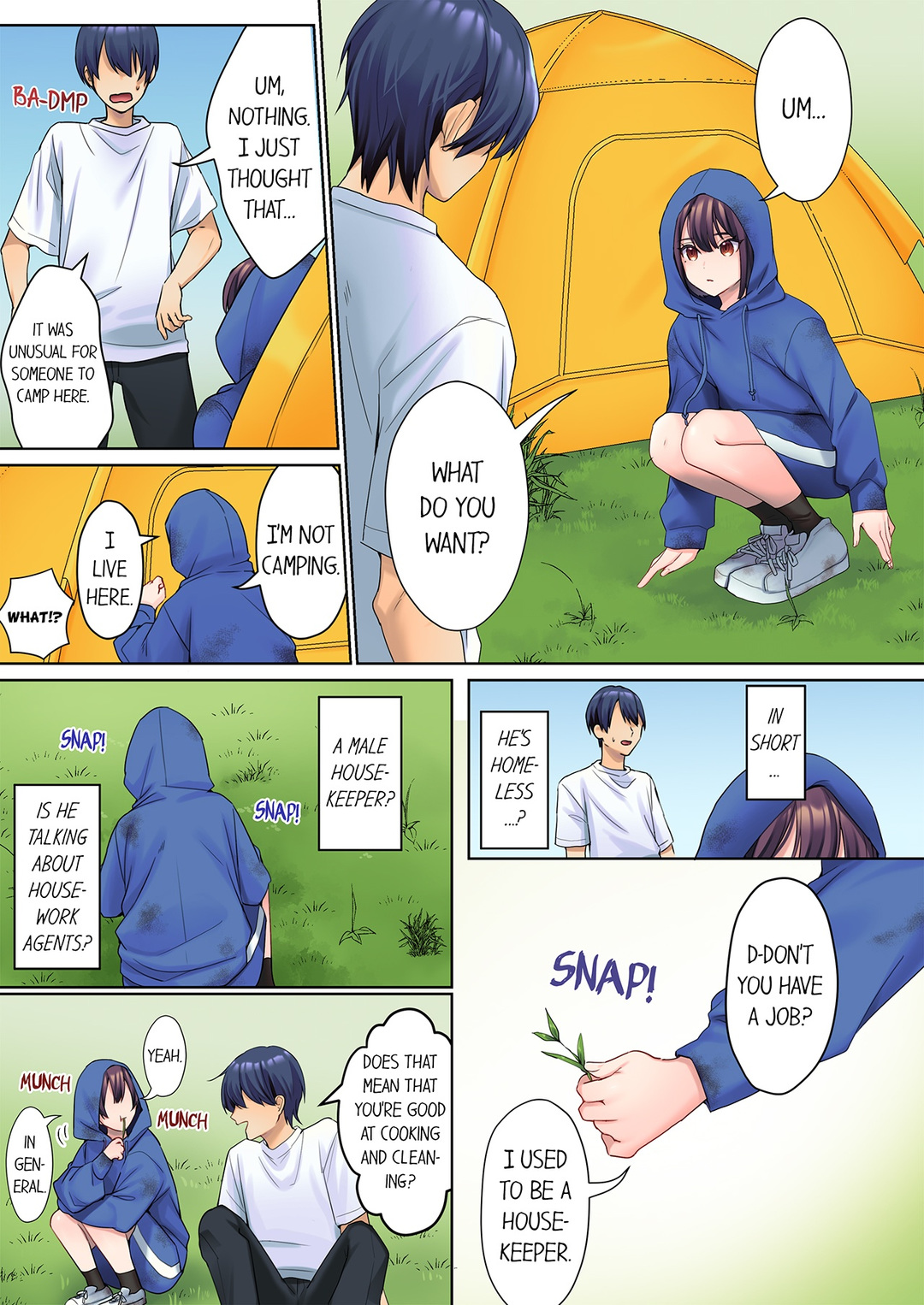 The Quiet Girl’s Erogenous Zone Chapter 1 Page 3