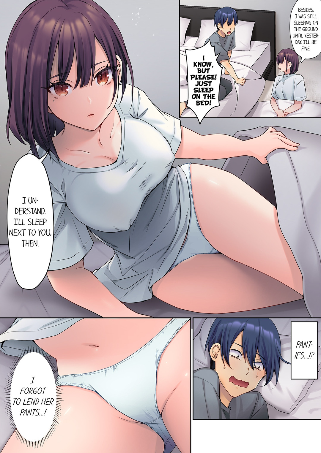 The Quiet Girl’s Erogenous Zone Chapter 2 Page 8