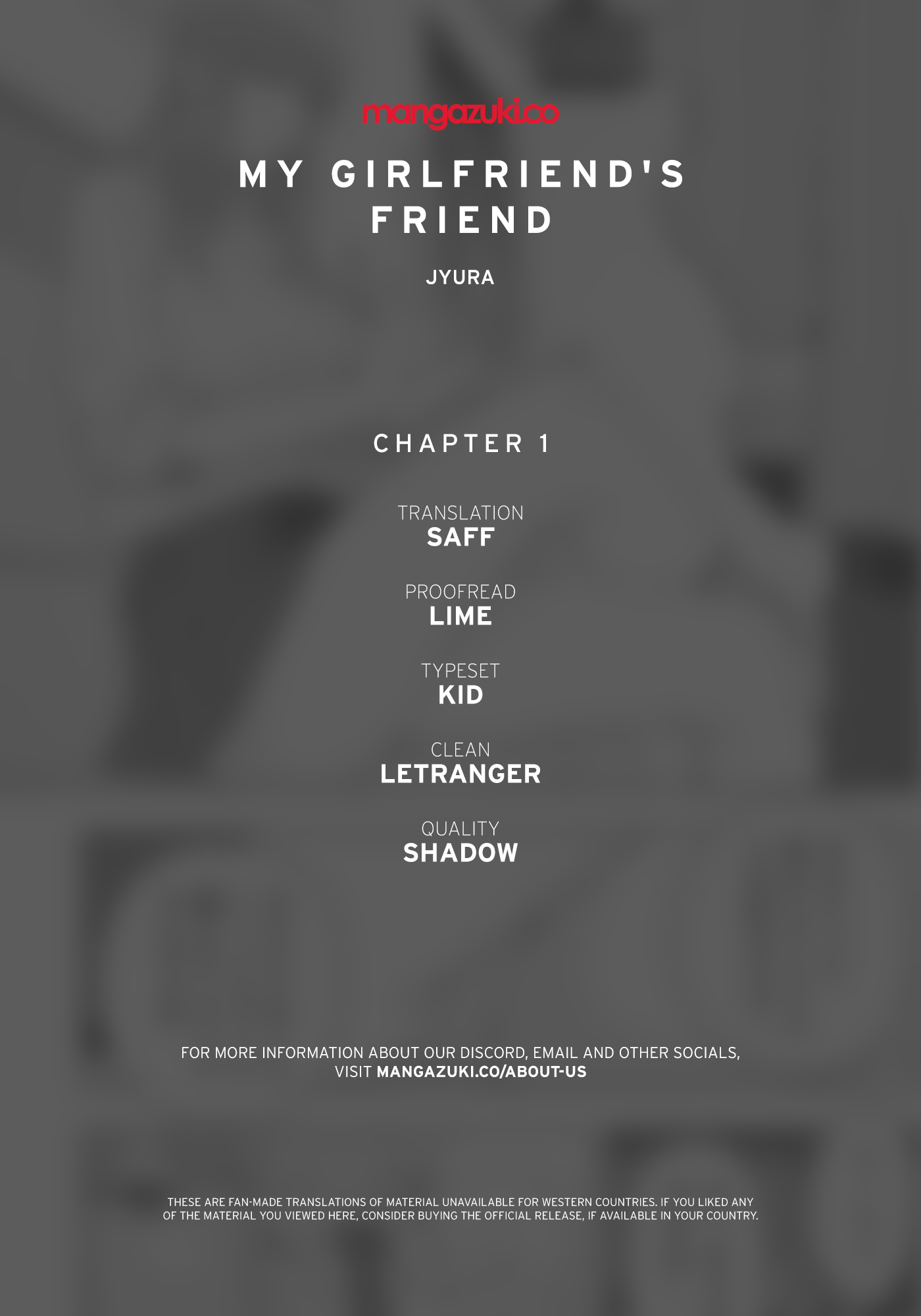 My Girlfriend's Friend Chapter 1 Page 1