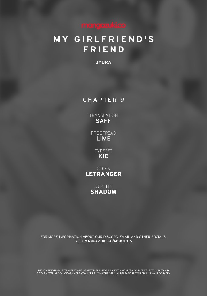 My Girlfriend's Friend Chapter 9 Page 1