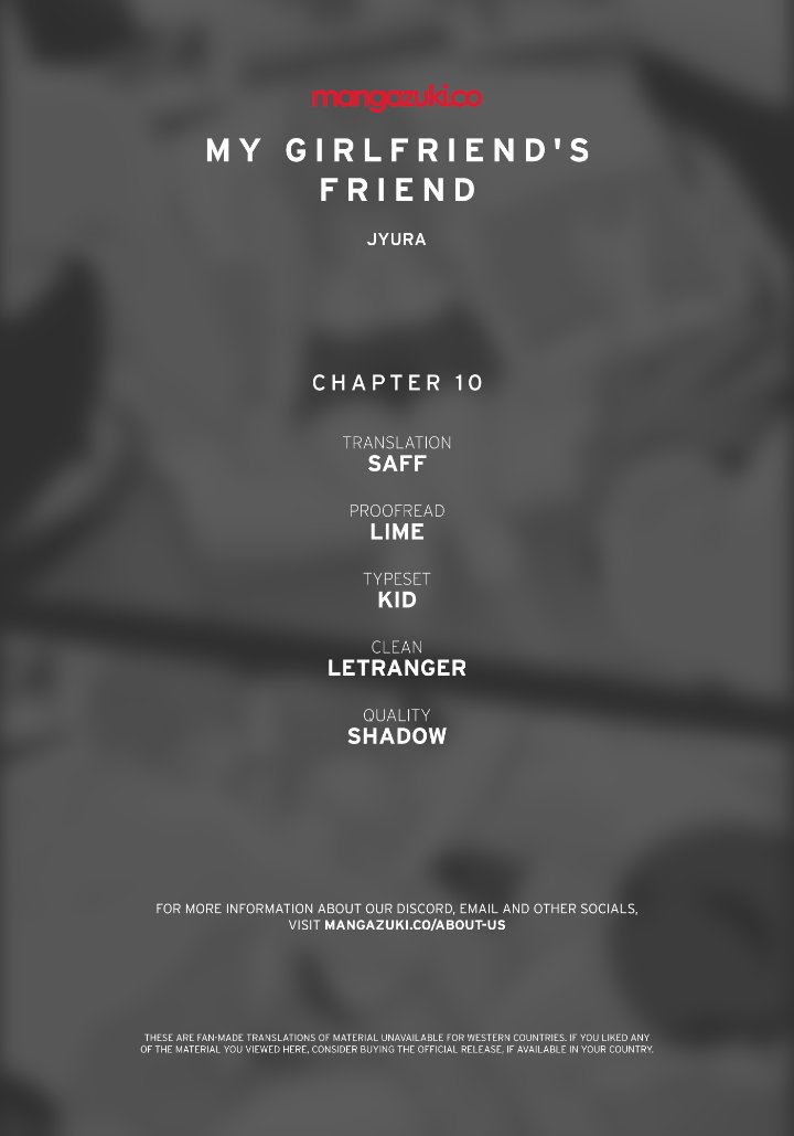 My Girlfriend's Friend Chapter 10 Page 1