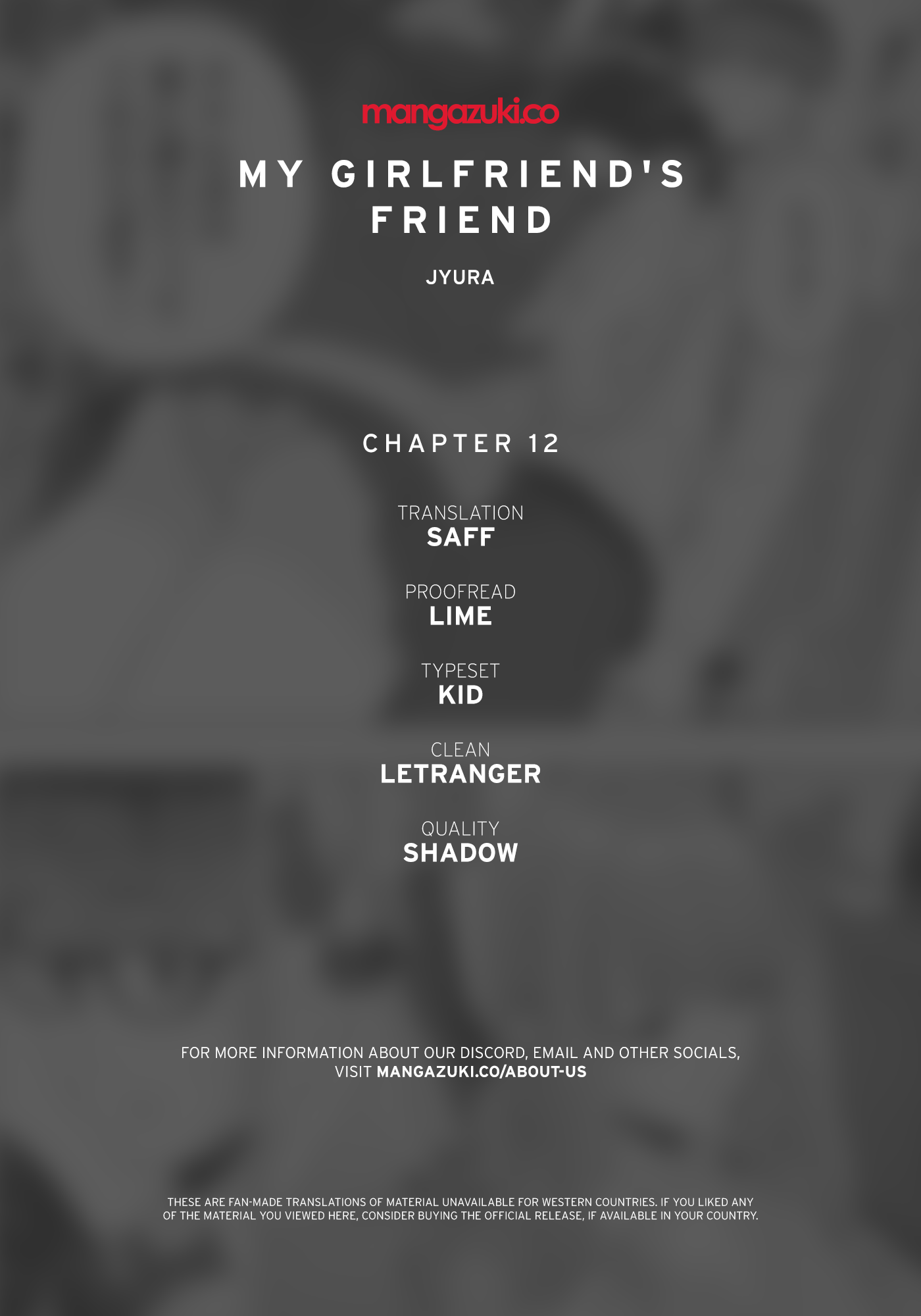 My Girlfriend's Friend Chapter 12 Page 1