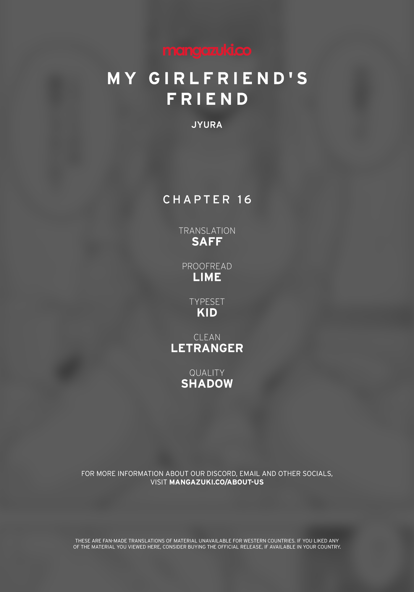 My Girlfriend's Friend Chapter 16 Page 1