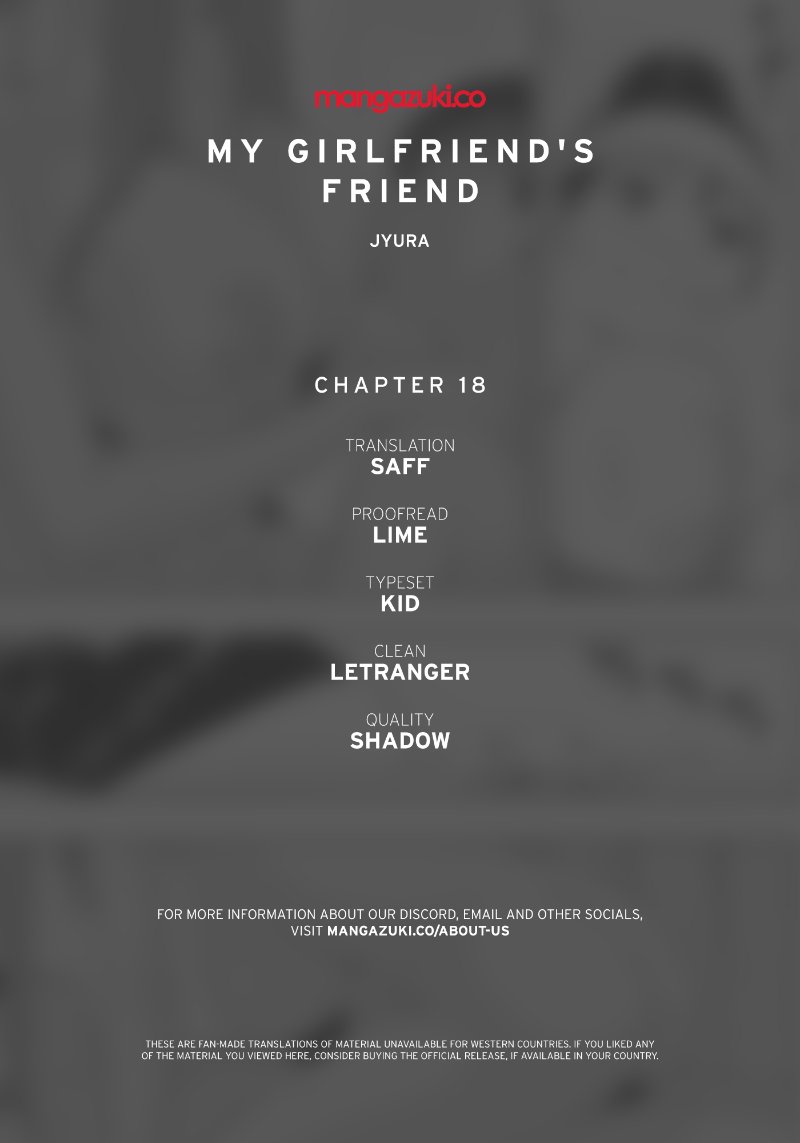 My Girlfriend's Friend Chapter 18 Page 1