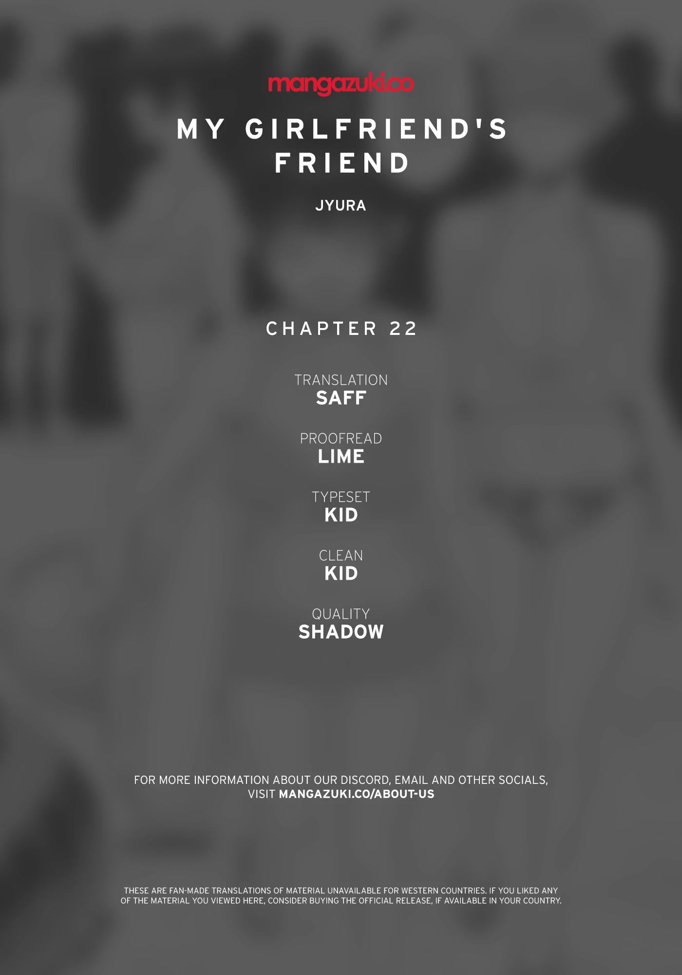 My Girlfriend's Friend Chapter 22 Page 1