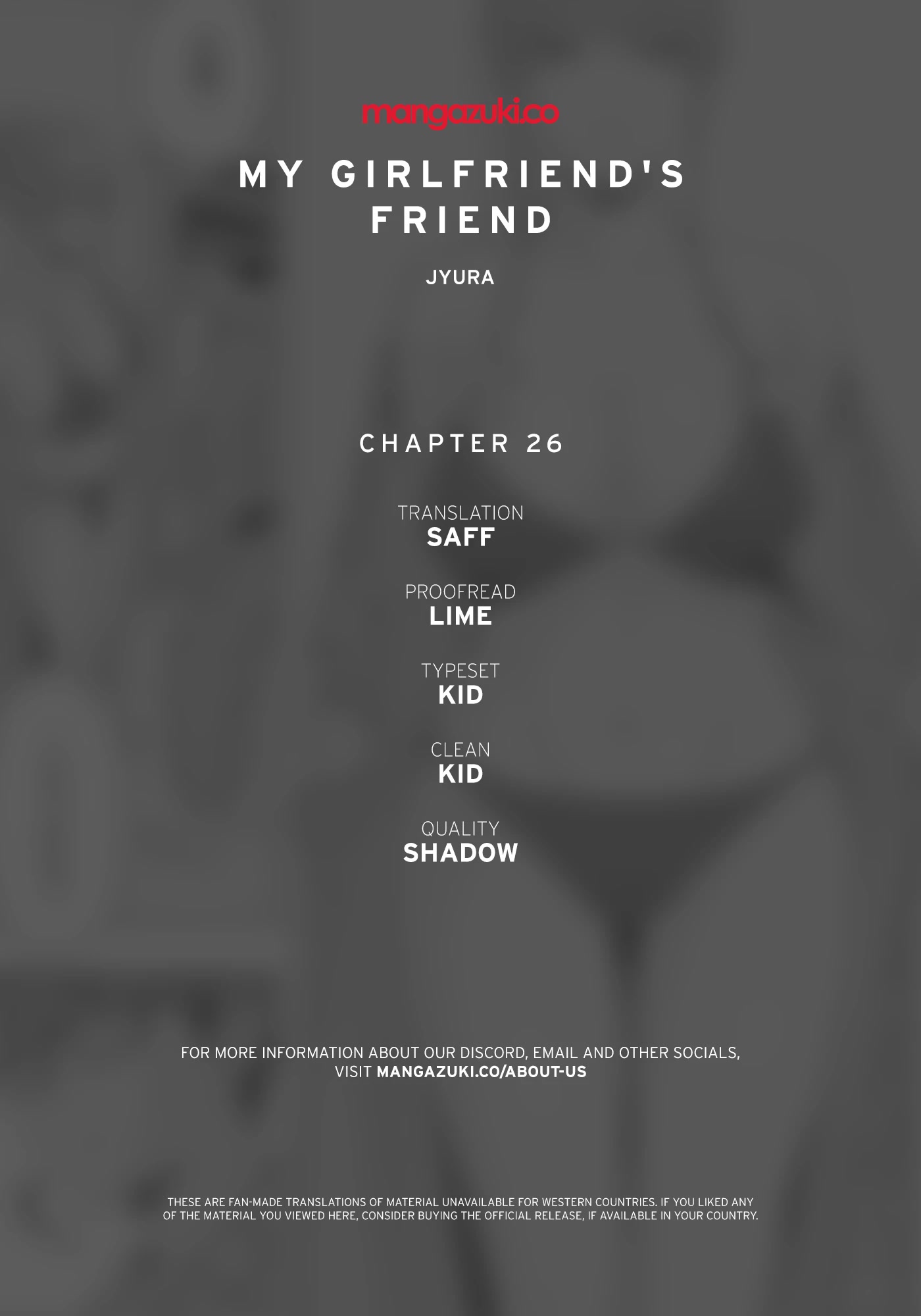 My Girlfriend's Friend Chapter 26 Page 1