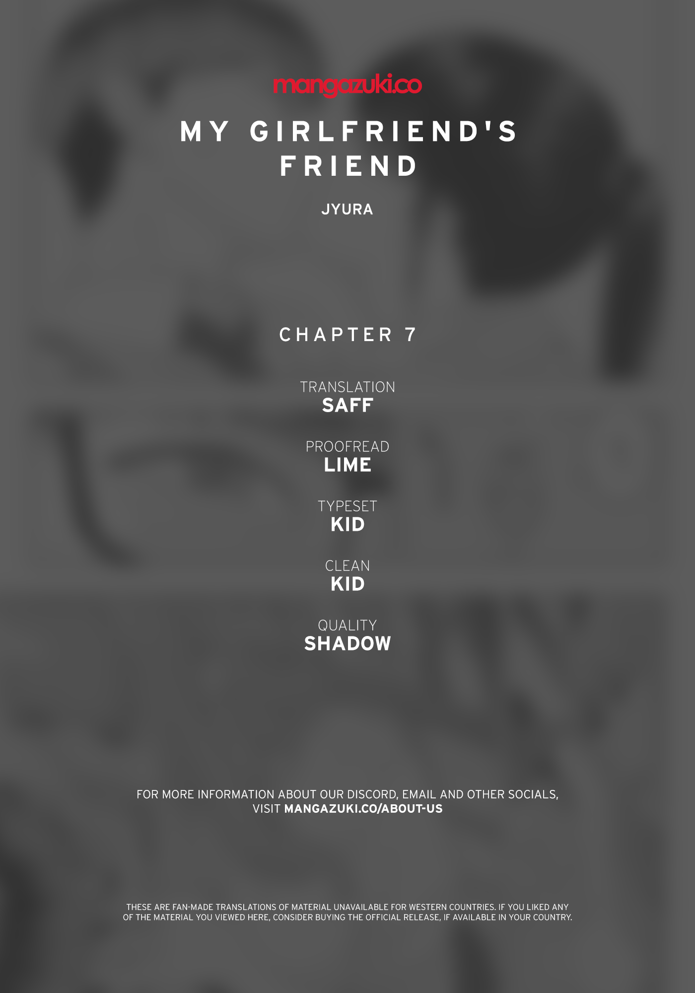 My Girlfriend's Friend Chapter 7 Page 1