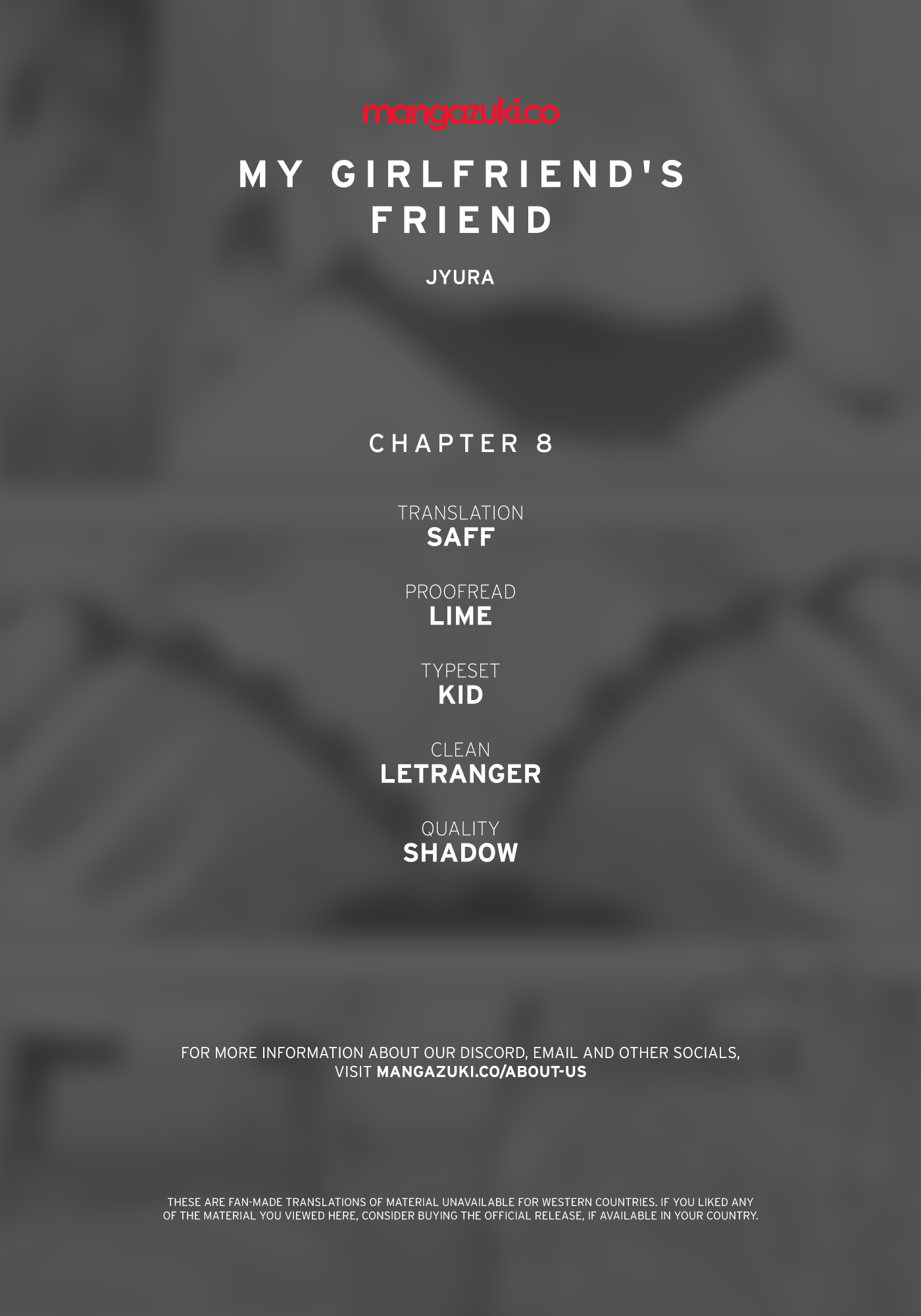 My Girlfriend's Friend Chapter 8 Page 1
