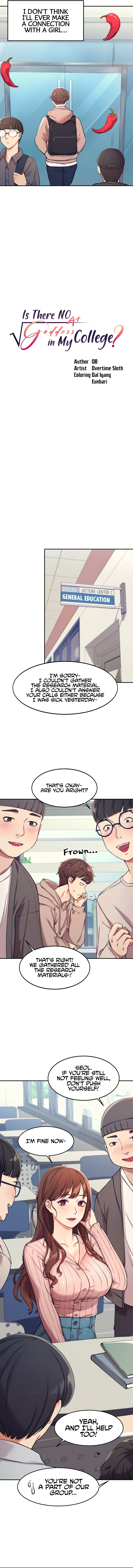 Is There No Goddess in My College? Chapter 1 Page 4