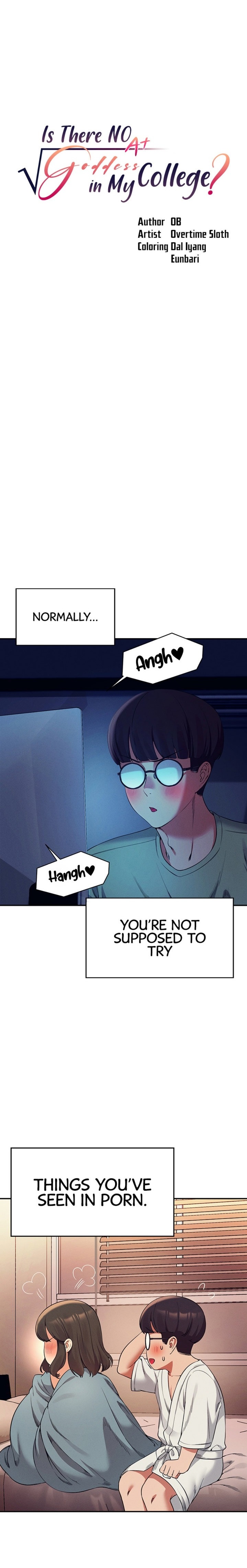 Is There No Goddess in My College? Chapter 35 Page 3
