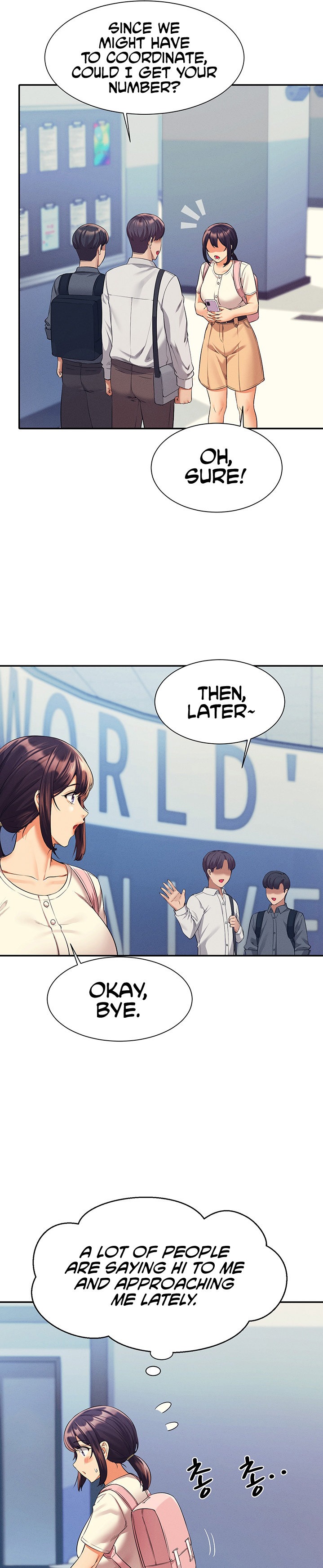 Is There No Goddess in My College? Chapter 44 Page 9