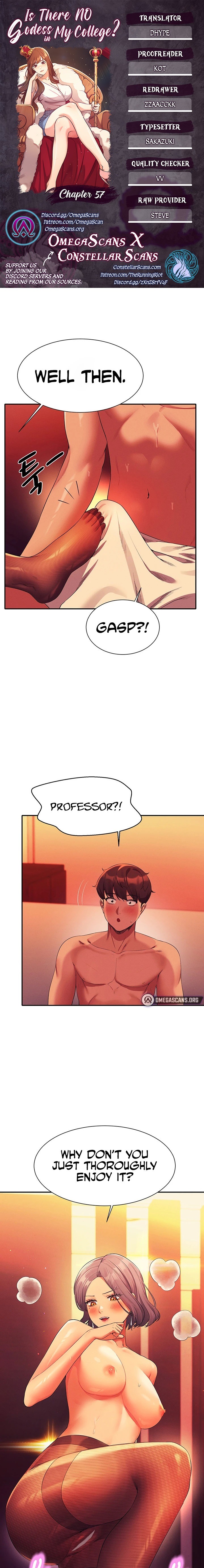 Is There No Goddess in My College? Chapter 57 Page 1
