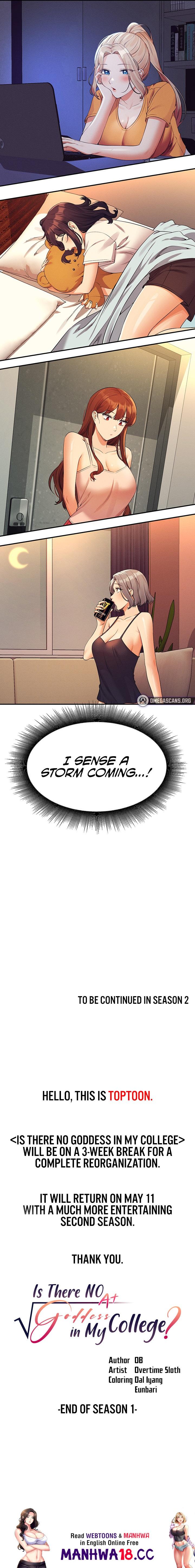 Is There No Goddess in My College? Chapter 78 Page 31
