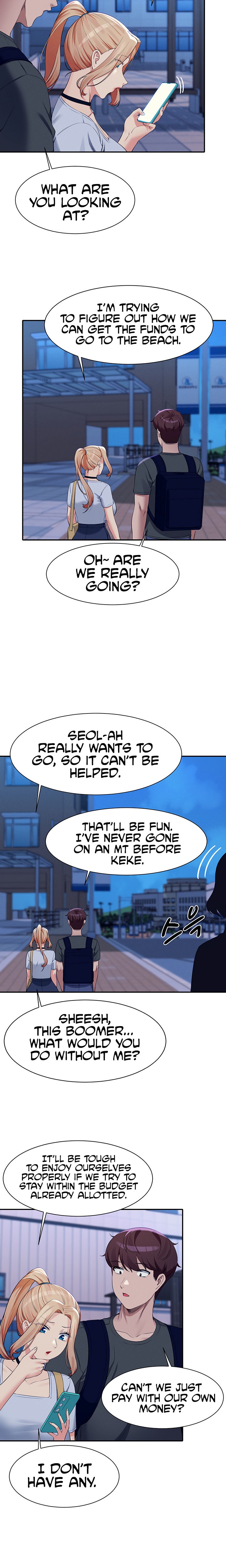 Is There No Goddess in My College? Chapter 92 Page 18
