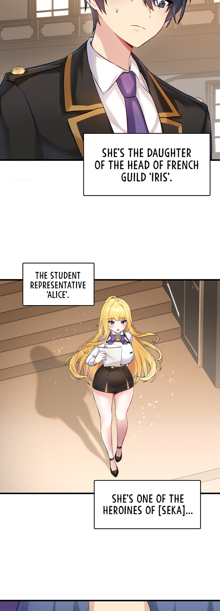 Trapped in the Academy’s Eroge Chapter 1 Page 27