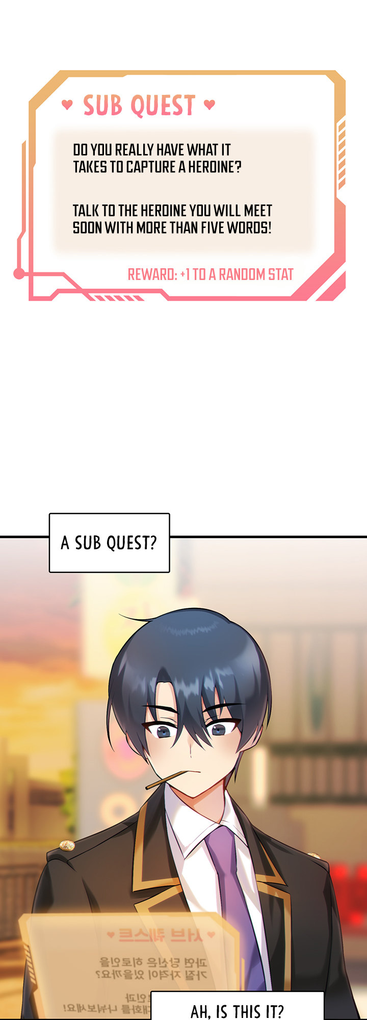 Trapped in the Academy’s Eroge Chapter 1 Page 55