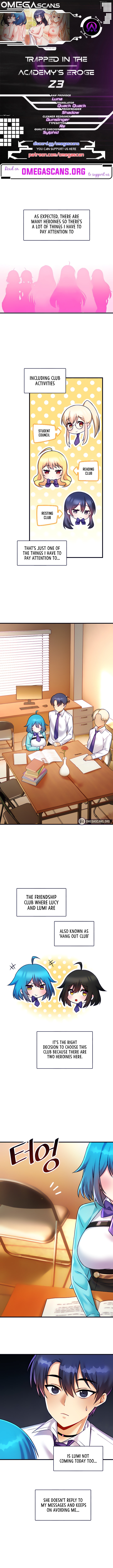 Trapped in the Academy’s Eroge Chapter 23 Page 1