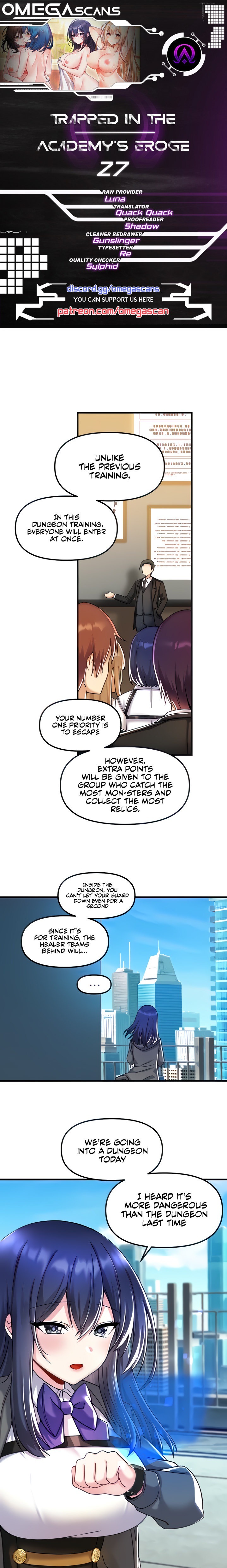 Trapped in the Academy’s Eroge Chapter 27 Page 1