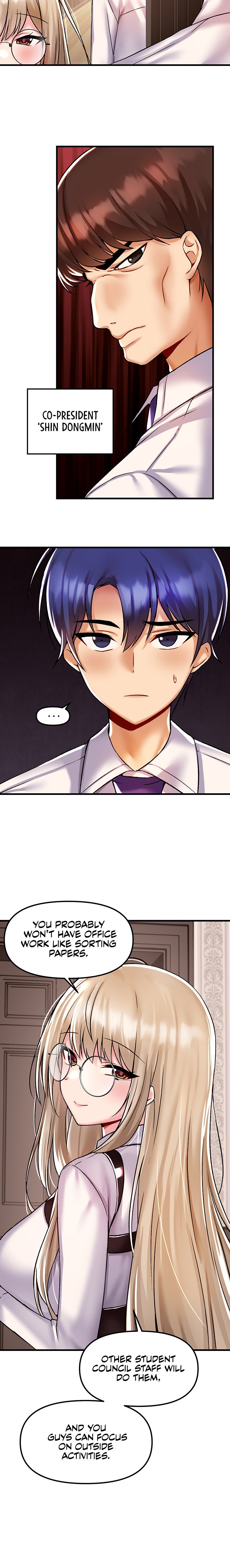Trapped in the Academy’s Eroge Chapter 34 Page 12