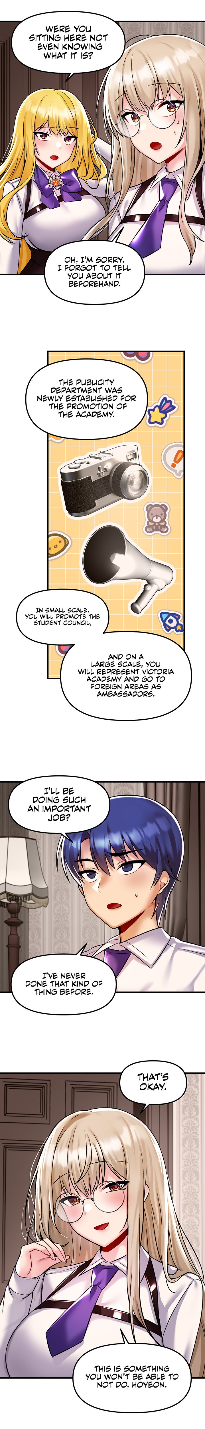 Trapped in the Academy’s Eroge Chapter 34 Page 8