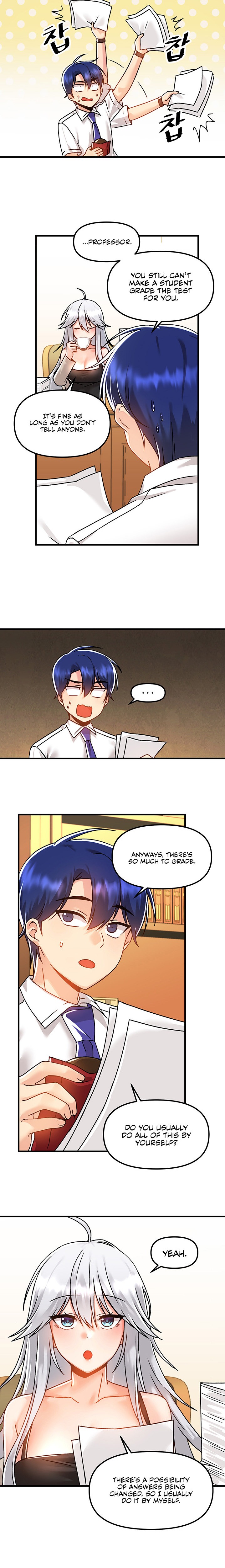 Trapped in the Academy’s Eroge Chapter 49 Page 9