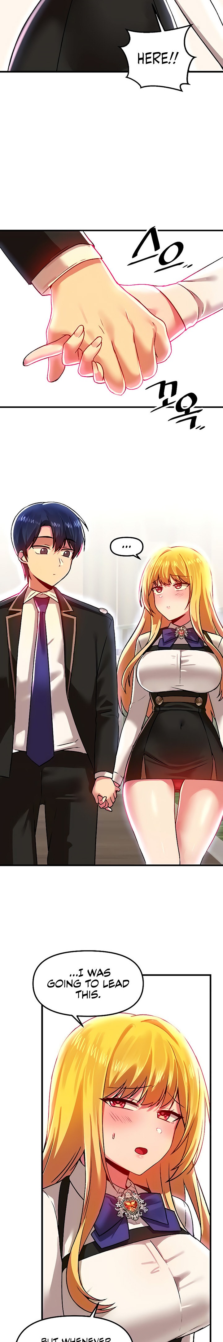 Trapped in the Academy’s Eroge Chapter 77 Page 23