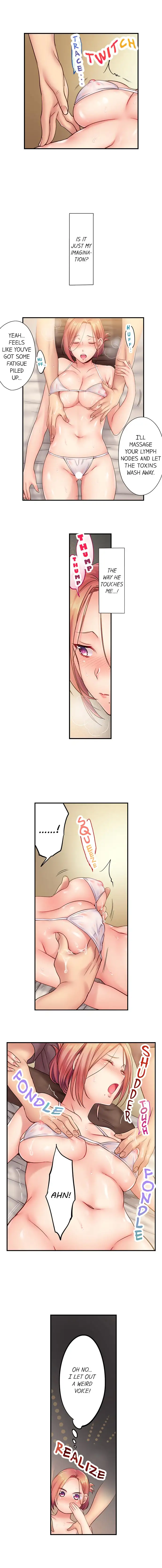 I Can’t Resist His Massage! Cheating in Front of My Husband’s Eyes Chapter 1 Page 9