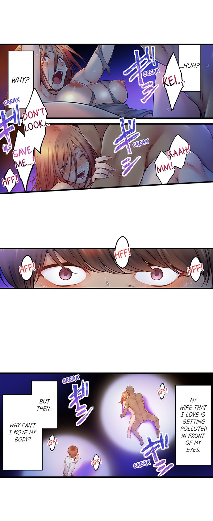 I Can’t Resist His Massage! Cheating in Front of My Husband’s Eyes Chapter 109 Page 3
