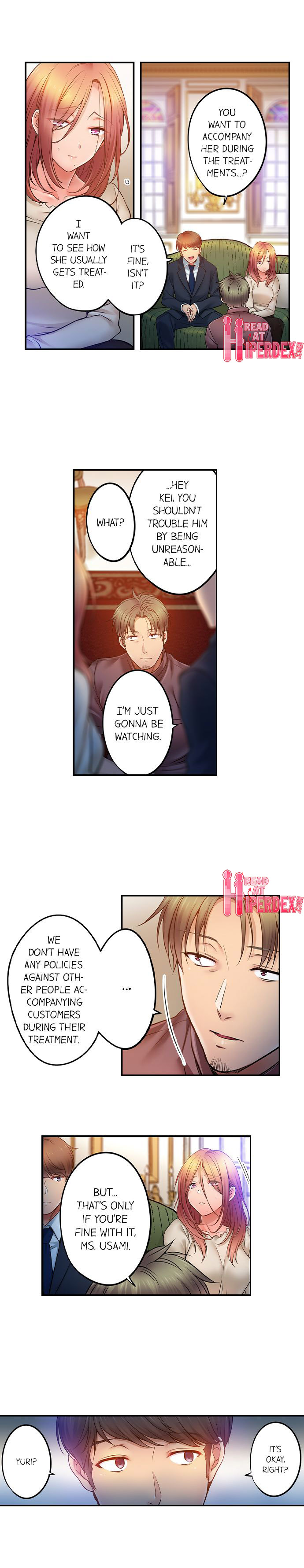 I Can’t Resist His Massage! Cheating in Front of My Husband’s Eyes Chapter 109 Page 8