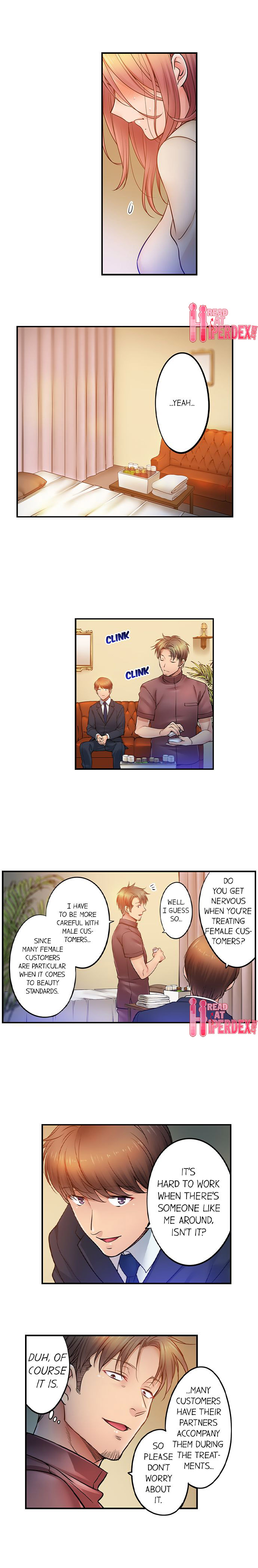 I Can’t Resist His Massage! Cheating in Front of My Husband’s Eyes Chapter 109 Page 9