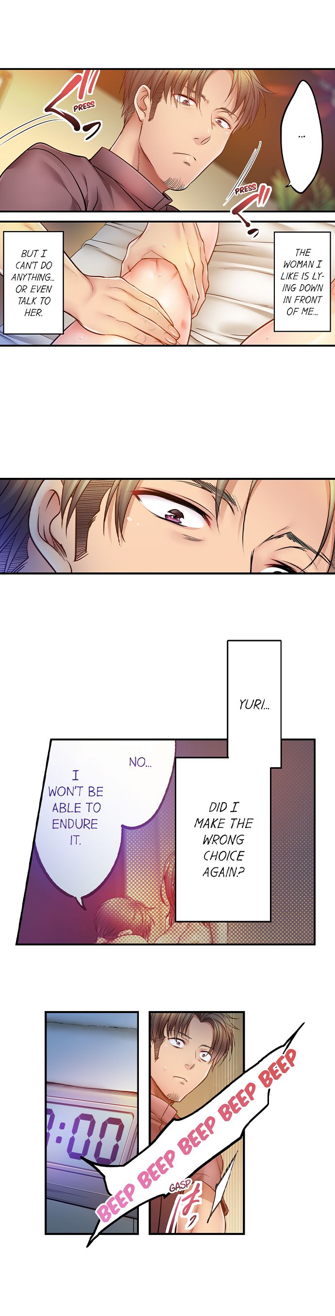 I Can’t Resist His Massage! Cheating in Front of My Husband’s Eyes Chapter 110 Page 7
