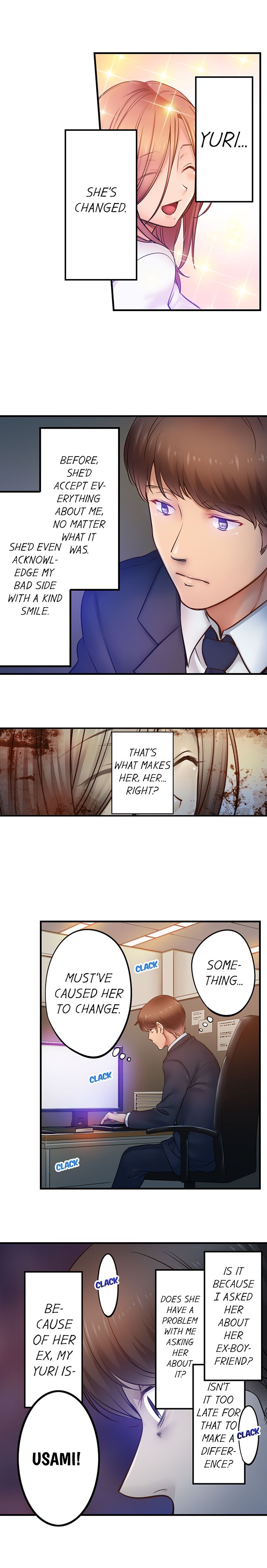 I Can’t Resist His Massage! Cheating in Front of My Husband’s Eyes Chapter 112 Page 5