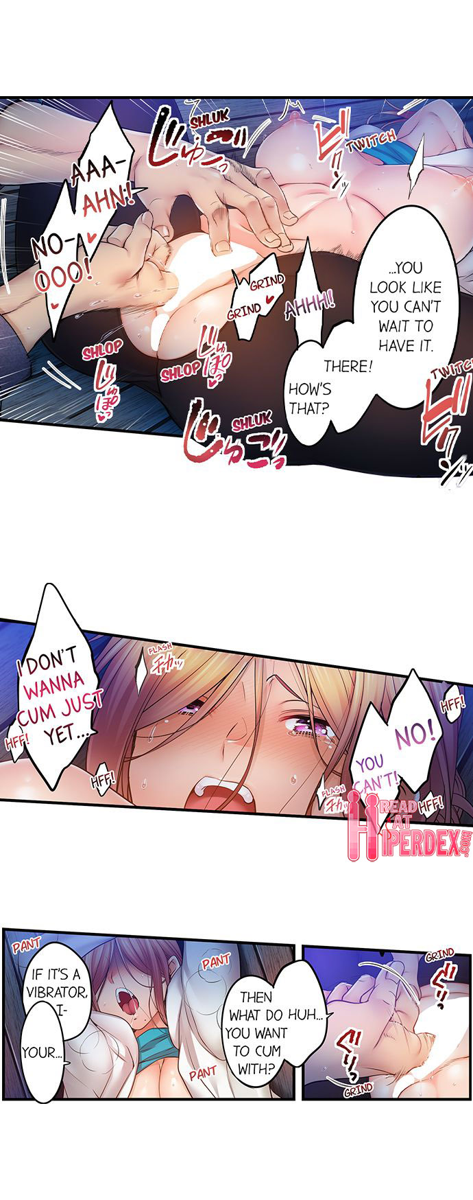 I Can’t Resist His Massage! Cheating in Front of My Husband’s Eyes Chapter 116 Page 9