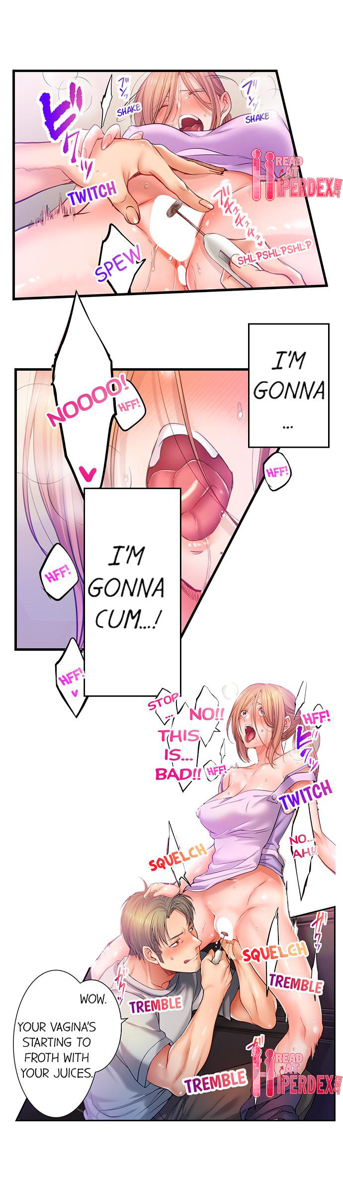 I Can’t Resist His Massage! Cheating in Front of My Husband’s Eyes Chapter 122 Page 9
