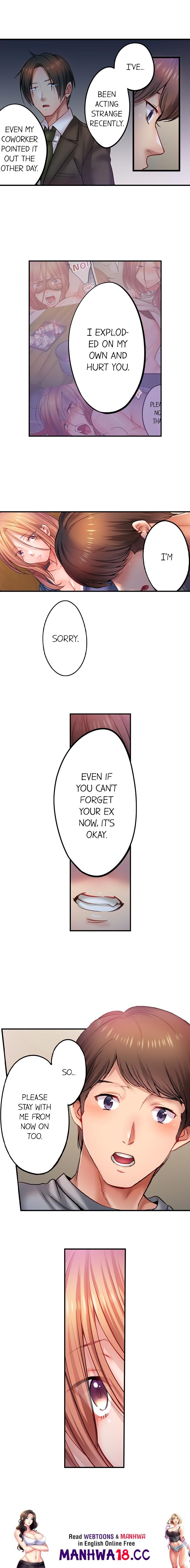 I Can’t Resist His Massage! Cheating in Front of My Husband’s Eyes Chapter 129 Page 9