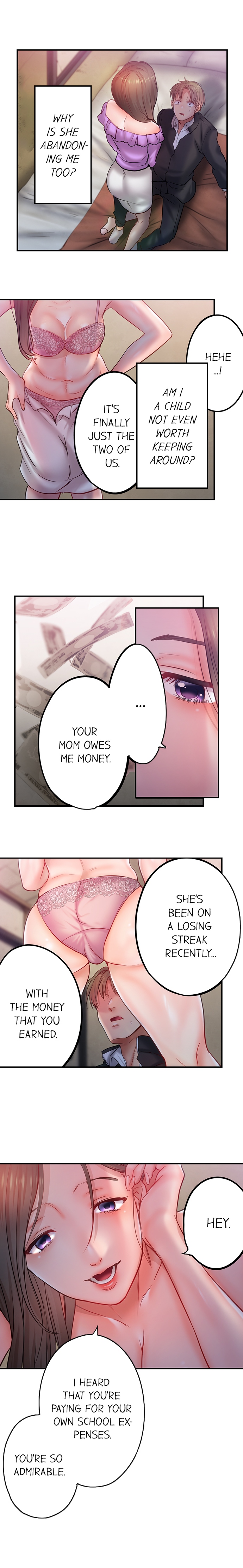 I Can’t Resist His Massage! Cheating in Front of My Husband’s Eyes Chapter 131 Page 9