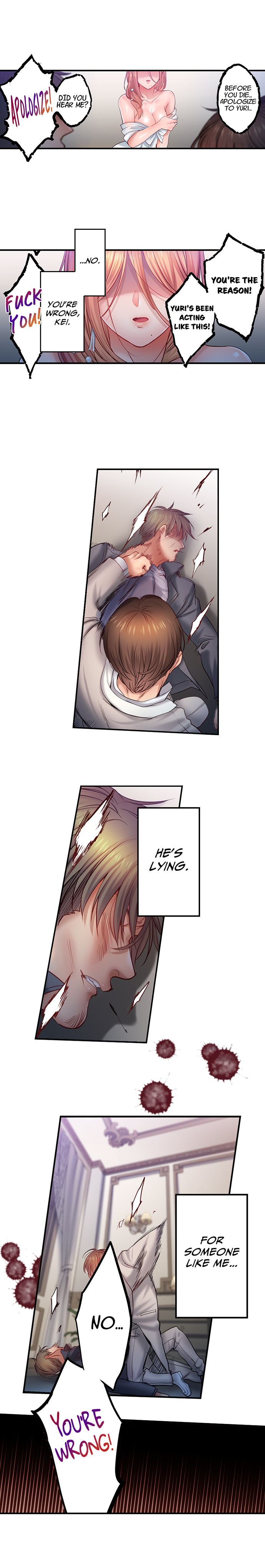I Can’t Resist His Massage! Cheating in Front of My Husband’s Eyes Chapter 145 Page 13
