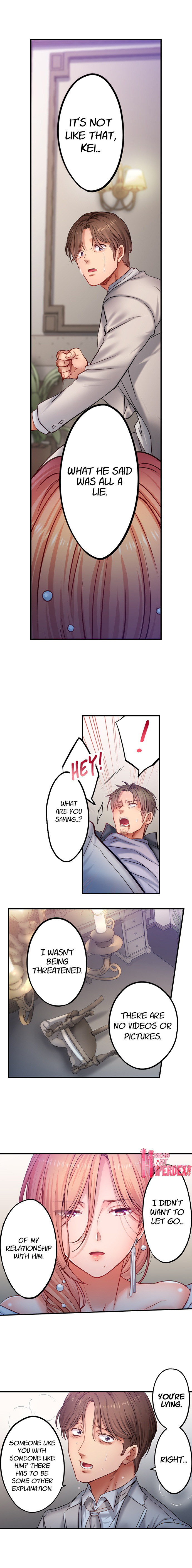 I Can’t Resist His Massage! Cheating in Front of My Husband’s Eyes Chapter 145 Page 14
