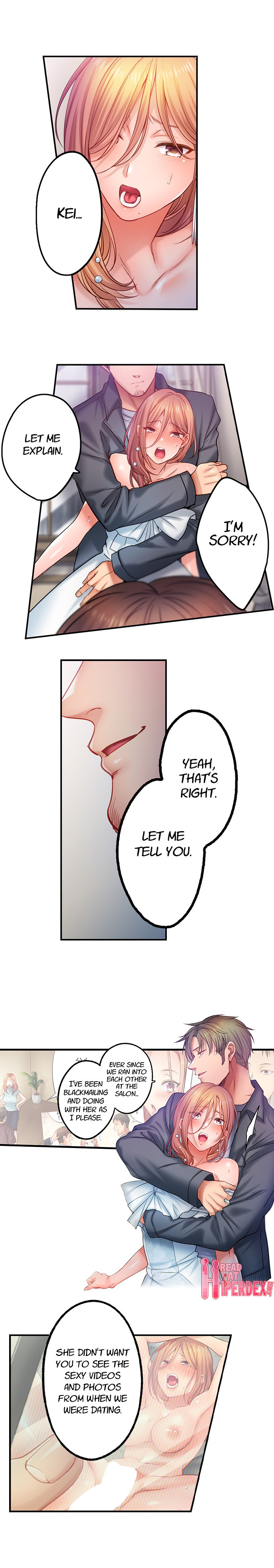 I Can’t Resist His Massage! Cheating in Front of My Husband’s Eyes Chapter 145 Page 8