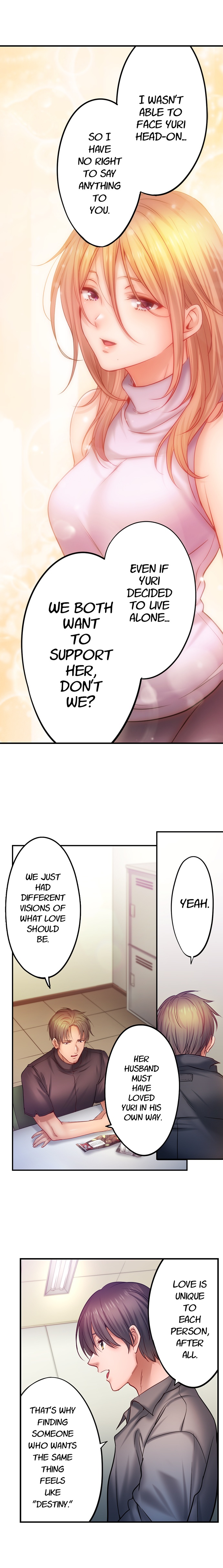 I Can’t Resist His Massage! Cheating in Front of My Husband’s Eyes Chapter 147 Page 13