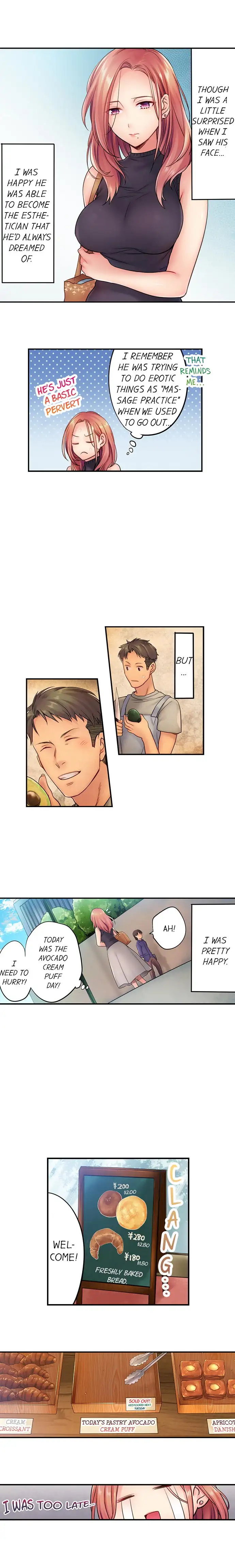 I Can’t Resist His Massage! Cheating in Front of My Husband’s Eyes Chapter 4 Page 8