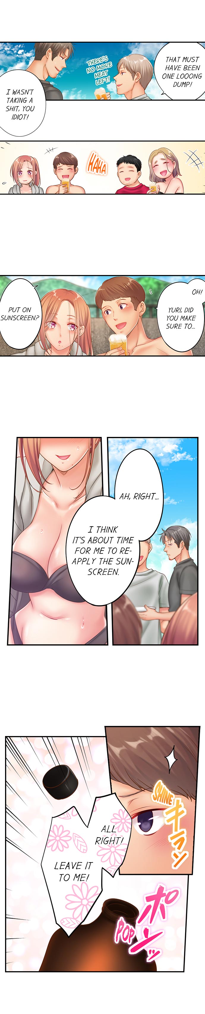 I Can’t Resist His Massage! Cheating in Front of My Husband’s Eyes Chapter 40 Page 7