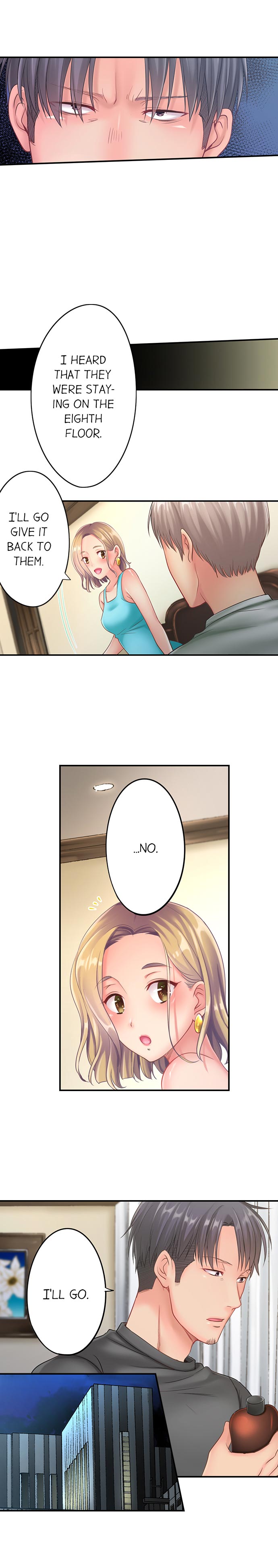 I Can’t Resist His Massage! Cheating in Front of My Husband’s Eyes Chapter 40 Page 9