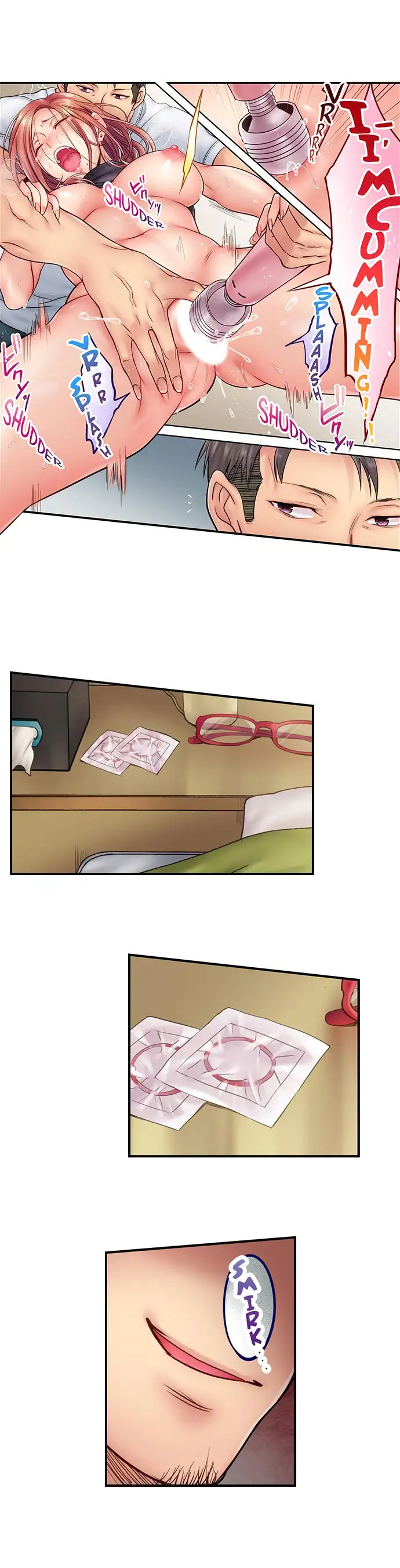 I Can’t Resist His Massage! Cheating in Front of My Husband’s Eyes Chapter 6 Page 8