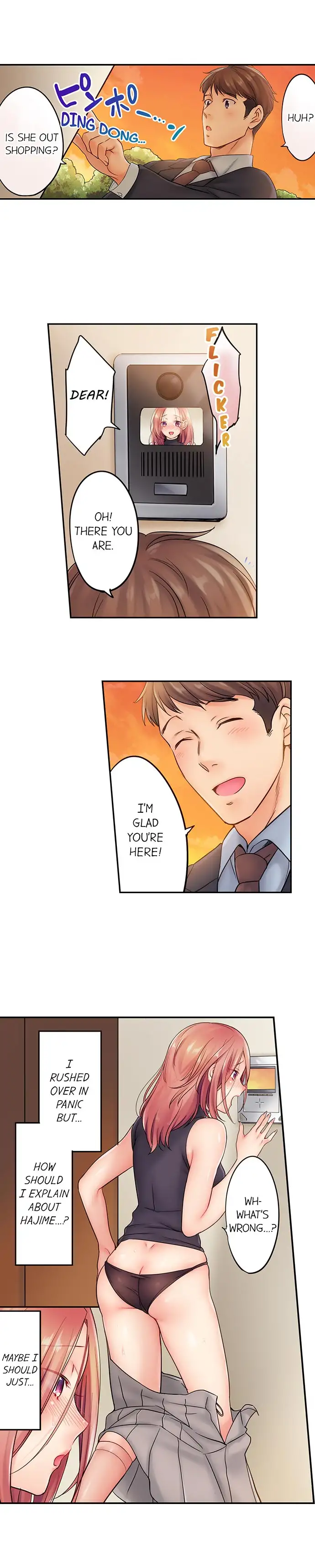 I Can’t Resist His Massage! Cheating in Front of My Husband’s Eyes Chapter 7 Page 8