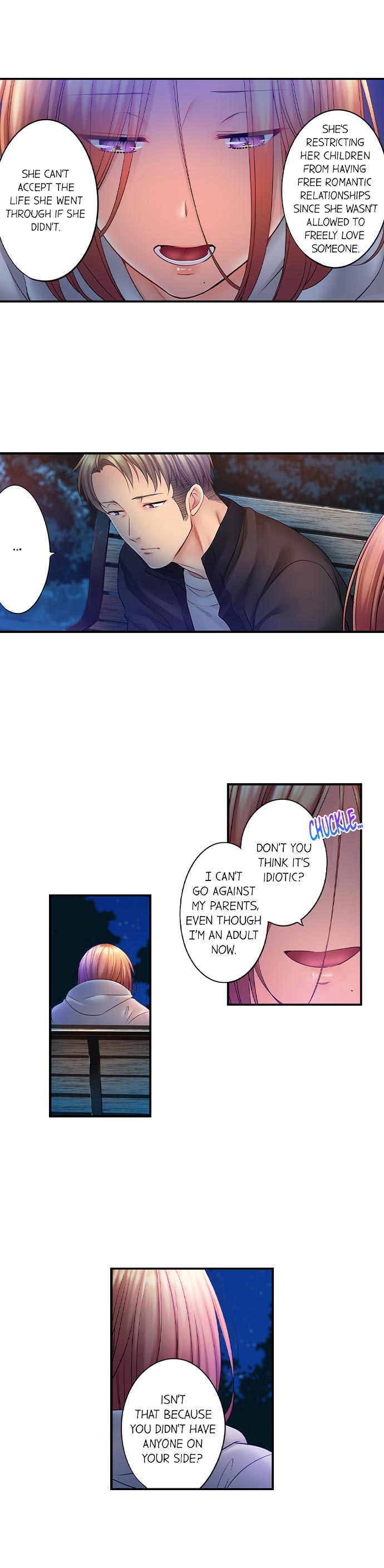 I Can’t Resist His Massage! Cheating in Front of My Husband’s Eyes Chapter 73 Page 9