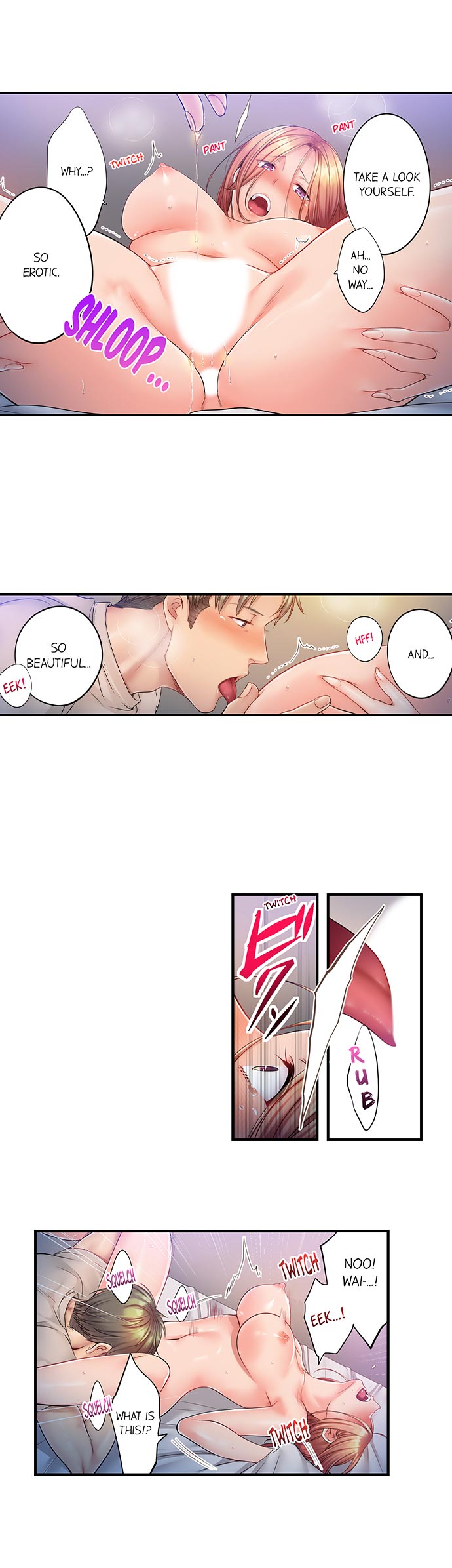 I Can’t Resist His Massage! Cheating in Front of My Husband’s Eyes Chapter 74 Page 7