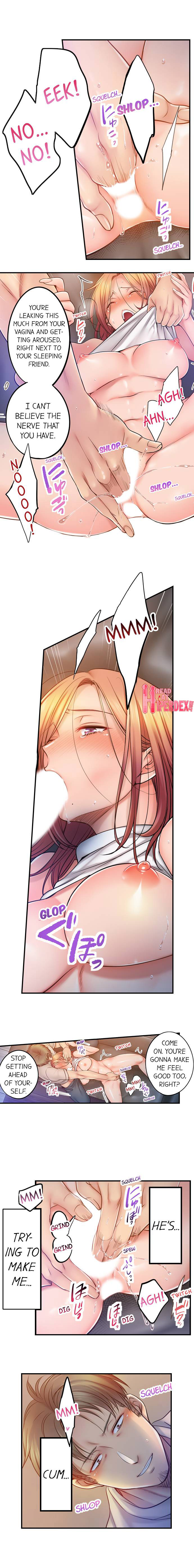 I Can’t Resist His Massage! Cheating in Front of My Husband’s Eyes Chapter 91 Page 8