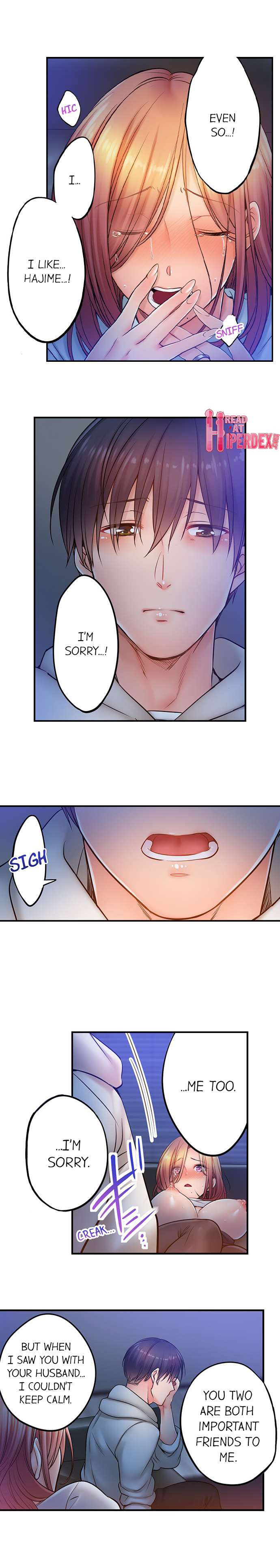 I Can’t Resist His Massage! Cheating in Front of My Husband’s Eyes Chapter 96 Page 7